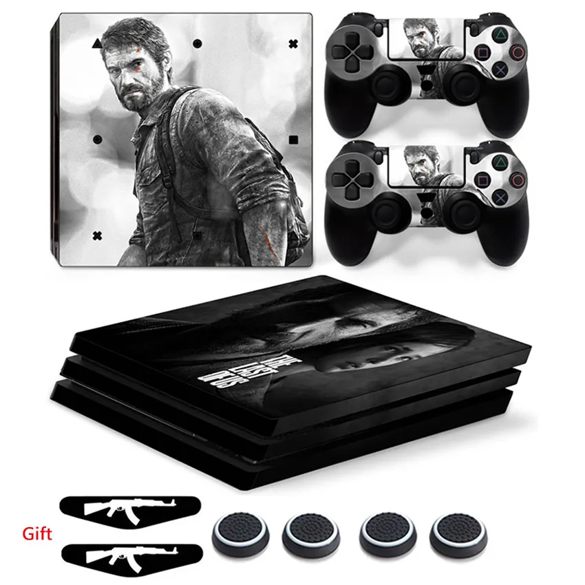 Последний из нас серии кожи Стикеры крышка протектор Винил для PS4 Pro консоли и 2