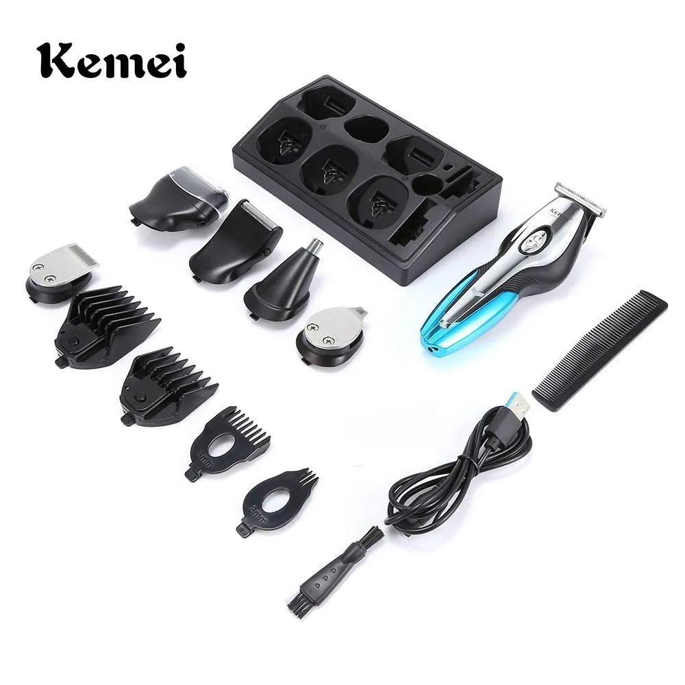 Kemei Professional Electric Hair Clipper trimmer cutter Shaver Beard Razor Men Styling Tools Rechargeable machine N30C | Бытовая