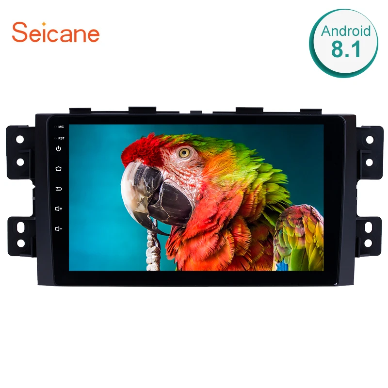 Seicane 9 &quotAndroid 8 1 2Din четырехъядерный автомобильный Радио GPS мультимедийный плеер