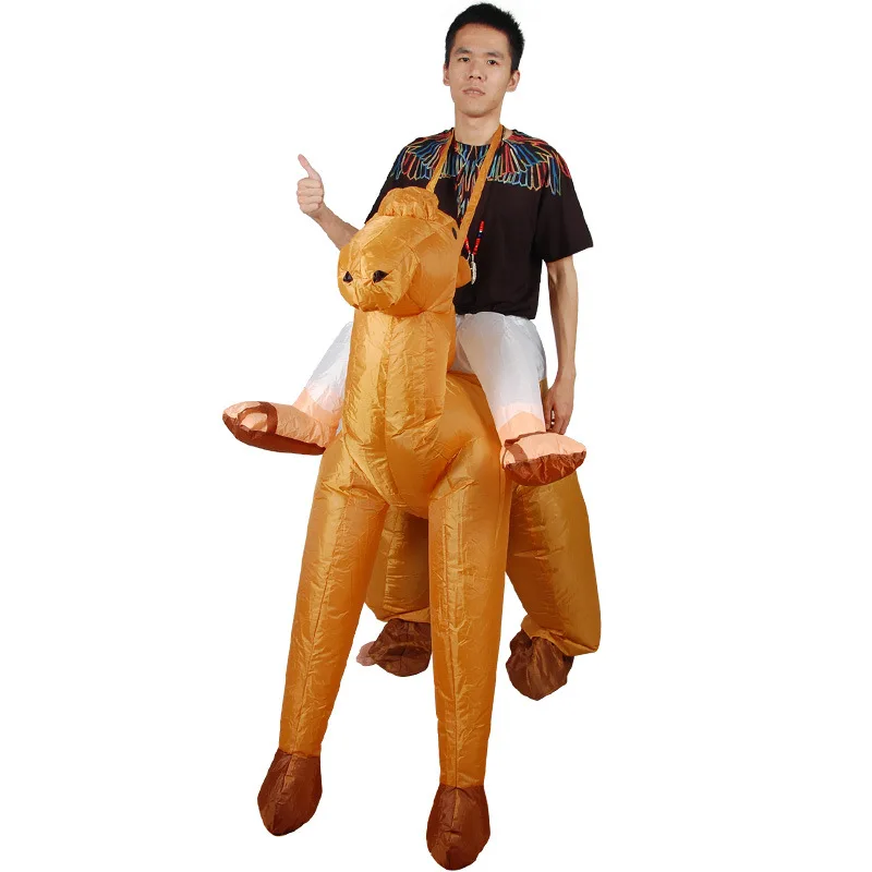 Inflatable Camel Shape Festival Costumes Cartoon Animal Riding Air Mould Halloween Christmas Adults Toys | Игрушки и хобби