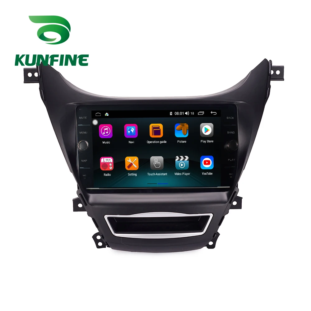 Восьмиядерный ОЗУ 4 ГБ Android 8 1 автомобильный DVD GPS навигационный плеер Deckless стерео