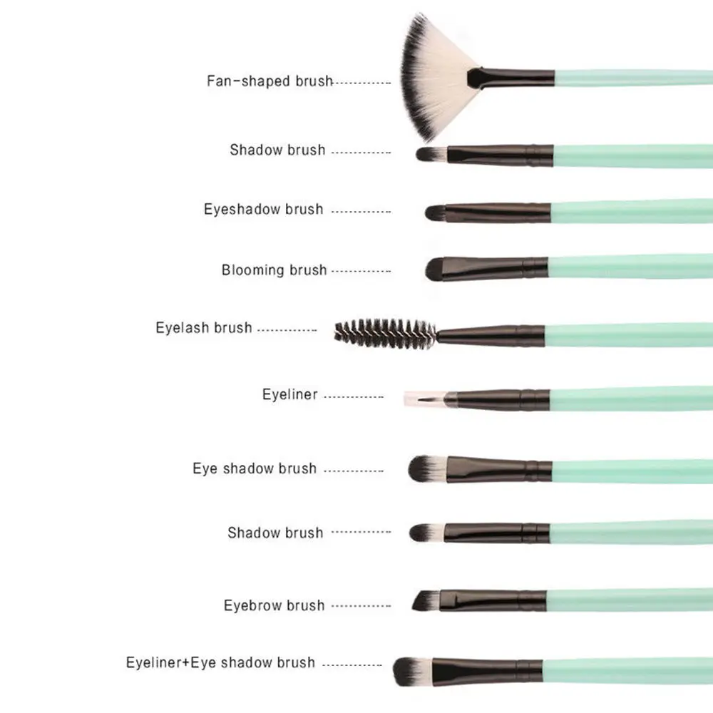 Pro 18pcs/set Makeup Brushes Powder Foundation Eyeshadow Eyeliner Make up Brush Set Soft Synthetic Hair Cosmetic Tool | Красота и