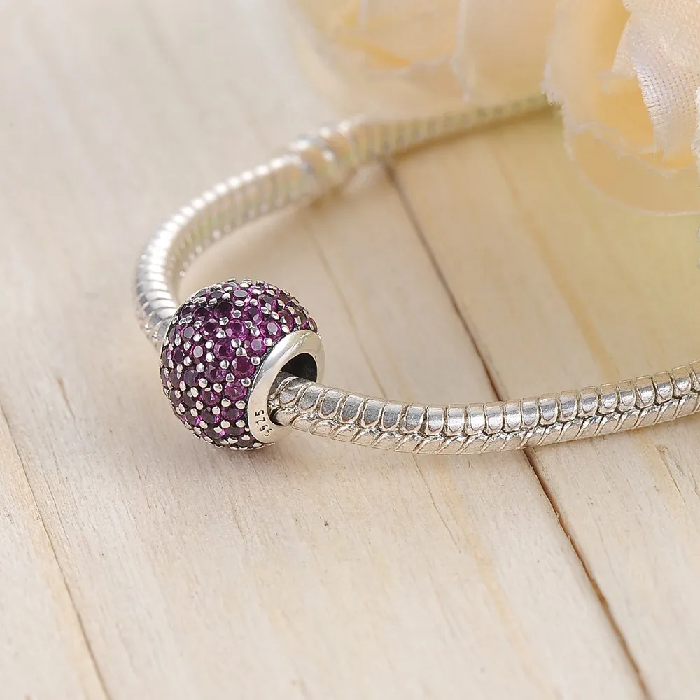 DEVOLOVE 925 Sterling Silver Love Heart Charm Beads Fit Handmade Bracelet Pendant Authentic DIY Jewelry Gift For Mom | Украшения и