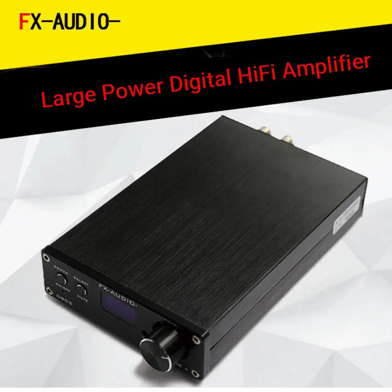 FX аудио D802 80 Вт + STA326 цифровой усилитель USB оптический коаксиальный Вход 192 кГц 32 V
