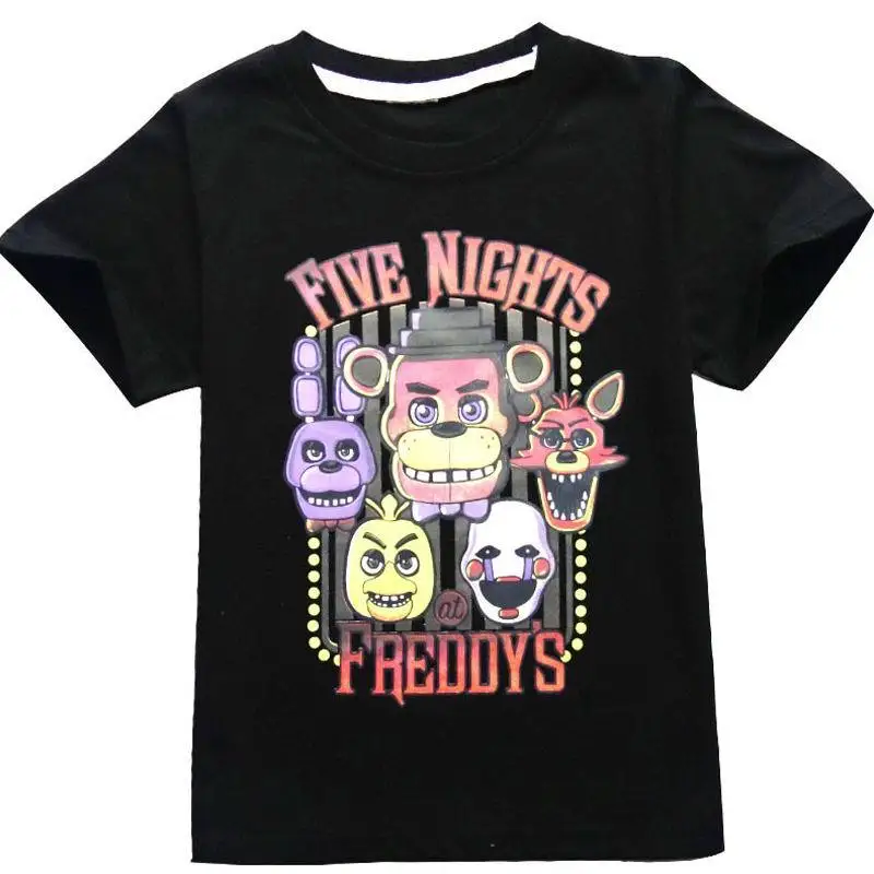 Шорты с рисунком Fivenights At Freddy's Big для мальчиков подростков 4 11 лет летняя футболка