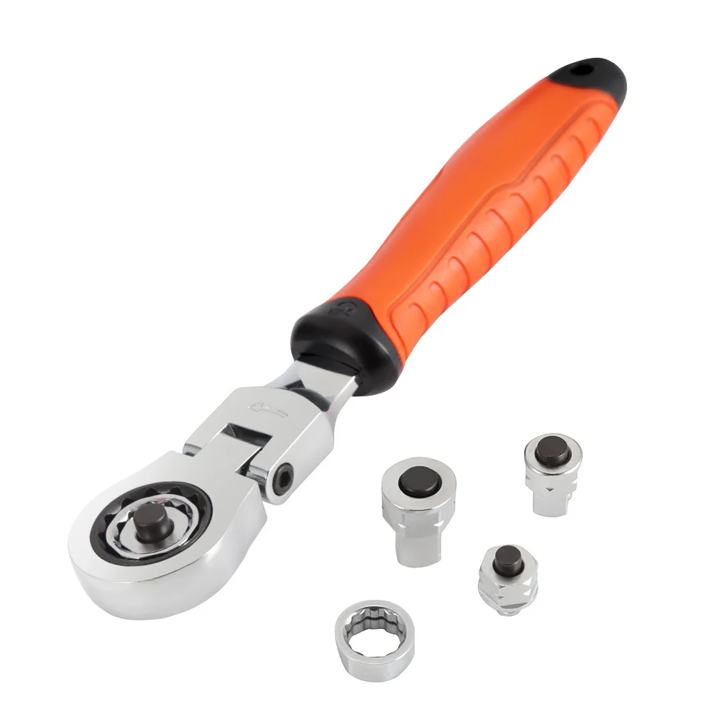 Храповый Ключ адаптер с регулируемым рукавом прочный Набор инструментов для