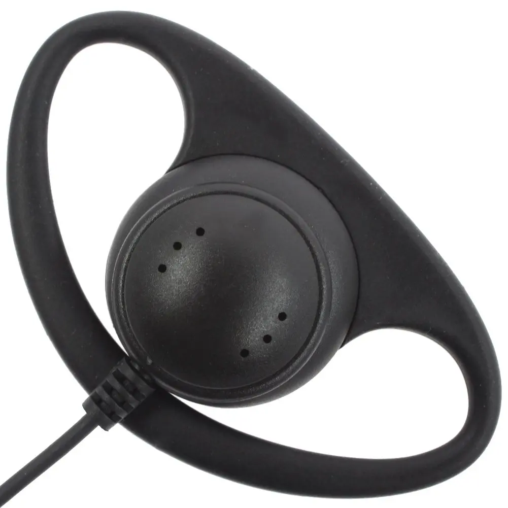 New 2Pcs D Форма гарнитура функция PTT для Motorola Talkabout Кобра двухстороннее Md200Tpr Mh230R Mg160A