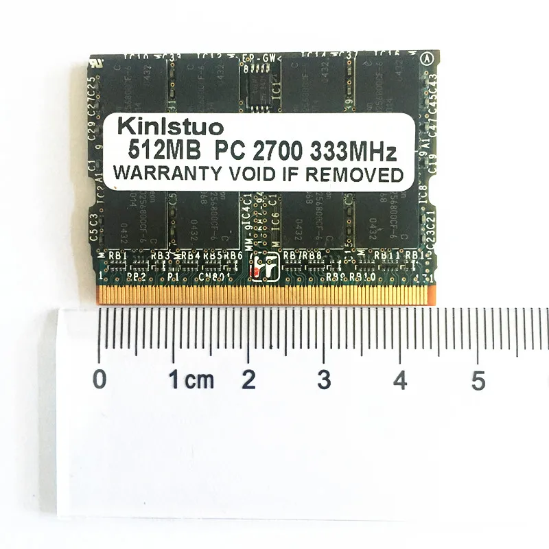 Оперативная память для ноутбука MicroDIMM DDR 333 172 pin 512 МБ подходит PCG TR3/B TR3E/B X505 X505P X505SP