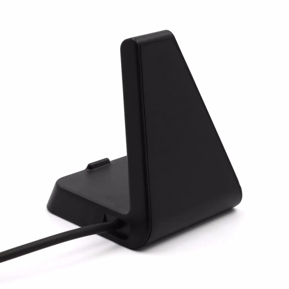 Смарт часы Подставка для зарядки с USB кабелем браслет зарядное устройство Черный