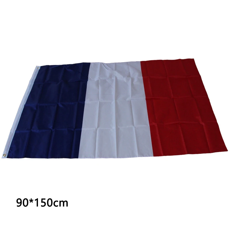 3ftx5ft Флаг Франции 150x90 см флаг знамя на заказ национальные флаги супер-поли висит