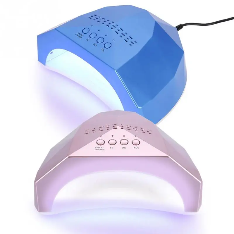 Профессиональный роскошный 48 Вт Быстросохнущий Сушилка для ногтей UV Led маникюра