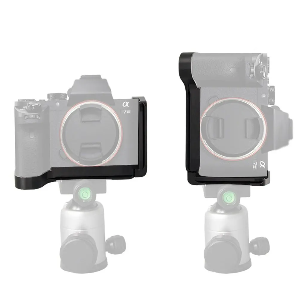 Aluminum Alloy L Holder Plate Bracket Camera Hand Grip For SONY A7M3 A7R3 A7RIII Right-angle Brackets | Электроника