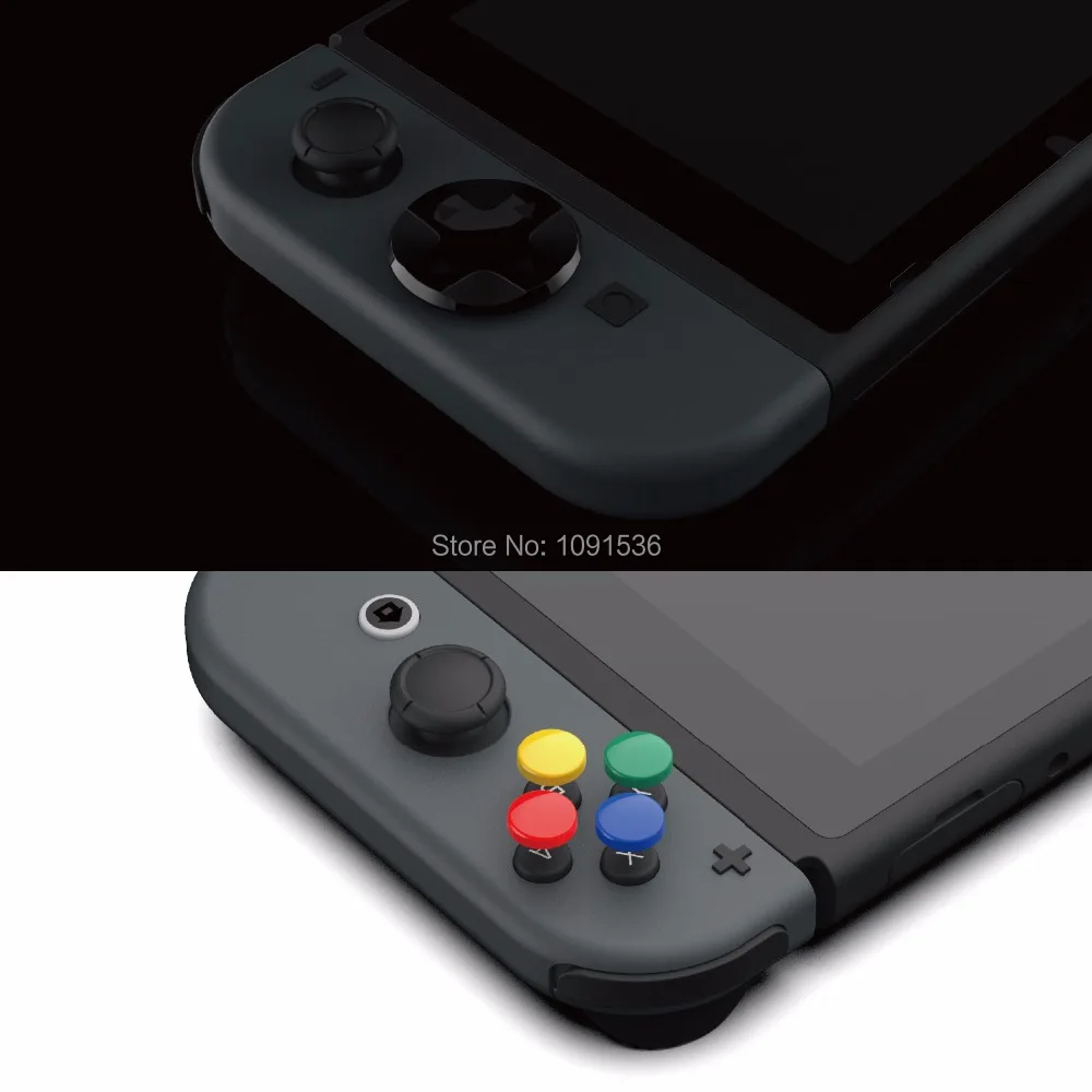 Набор колпачков для кнопок Skull &amp Co. D-Pad рукоятка большого пальца контроллера Nintendo