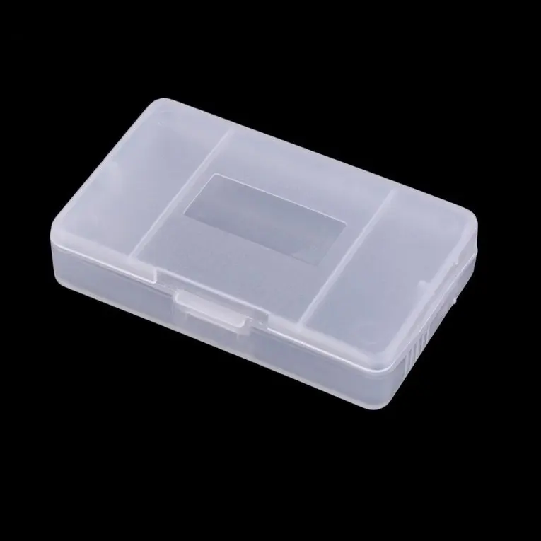 OSTENT 10 x прозрачная пластиковая игровая карта картридж чехол для Nintendo Gameboy Advance Micro