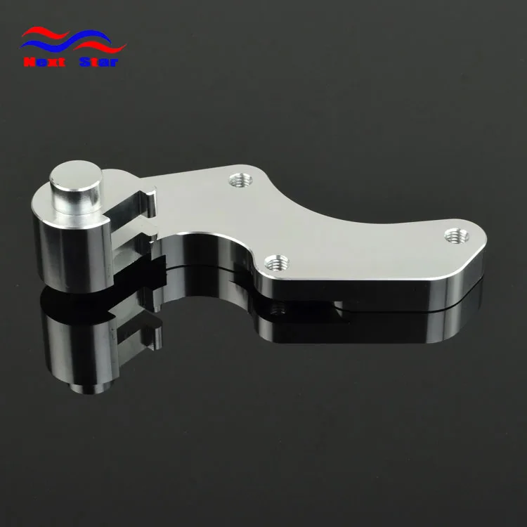Мотоцикл CNC серебряный адаптер кронштейн для HONDA CR CRF CR125 CR250 CRF250R CRF250X CRF450X