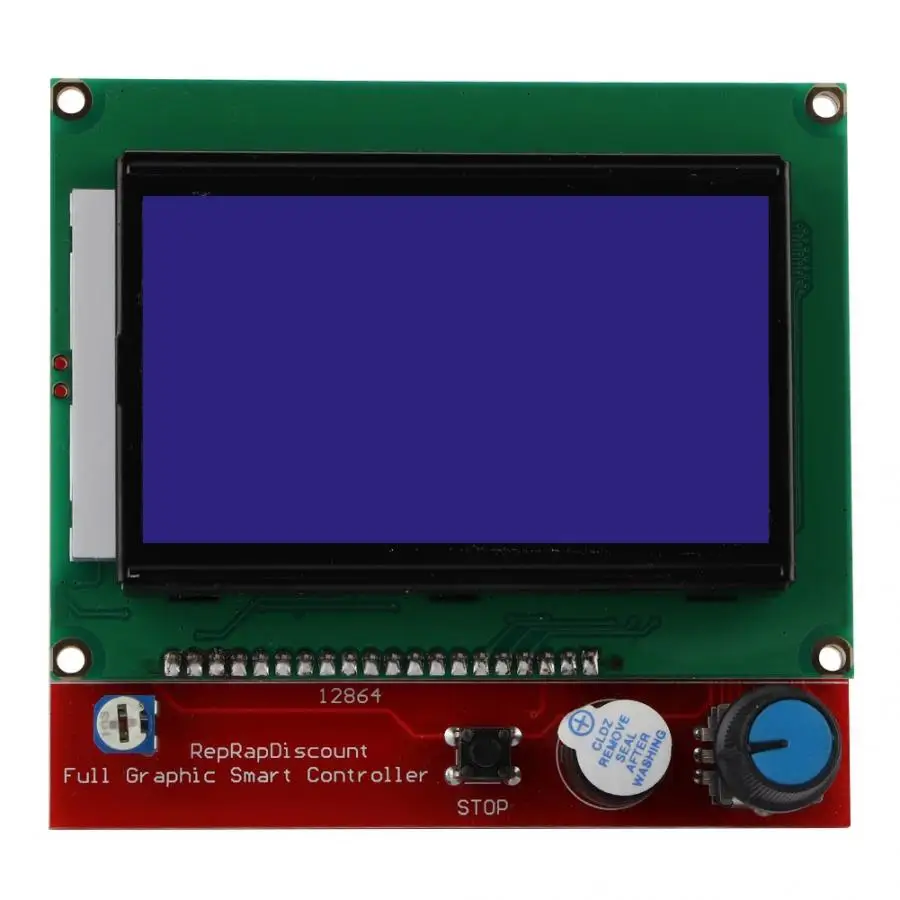 3D Принтер Панель управления дисплей 1 * LCD12864 экран контроллера + переключатель 2