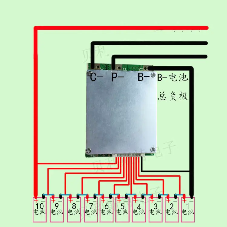 DYKB 10S 35A 36V BMS PCB Li Ion 18650 Защита аккумулятора с балансиром 37V 42V для ebike escooter|Запасные