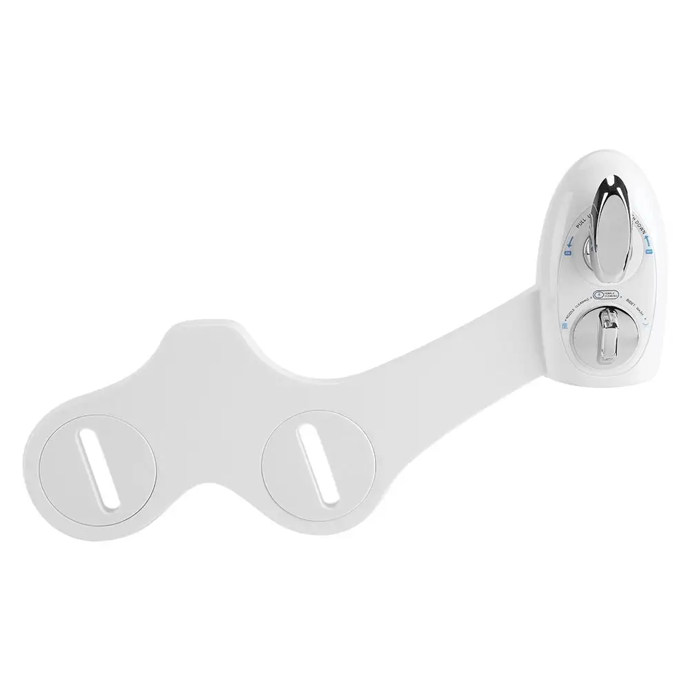 

Non-Electric Mechanical Bidet Toilet Adjutable Water Spray Attachment tools