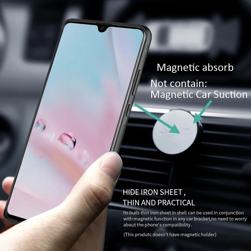 Nillkin Synthetic углеродного волокна чехол для huawei P30 Pro Lite ультра тонкий протектор