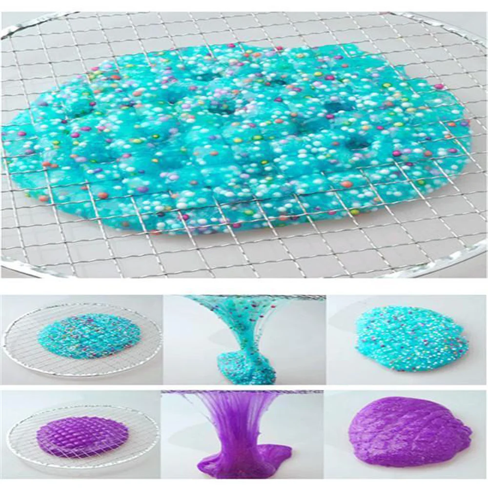 Новая металлическая сетка для глина с кристаллами Slime грязь DIY инструмент Masher