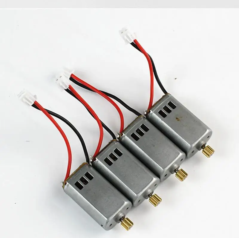 4 шт. двигатель двигателя для SJR/C SJRC S70 S70W RC Квадрокоптер Дрон запасные части Аксессуары S70W двигатель