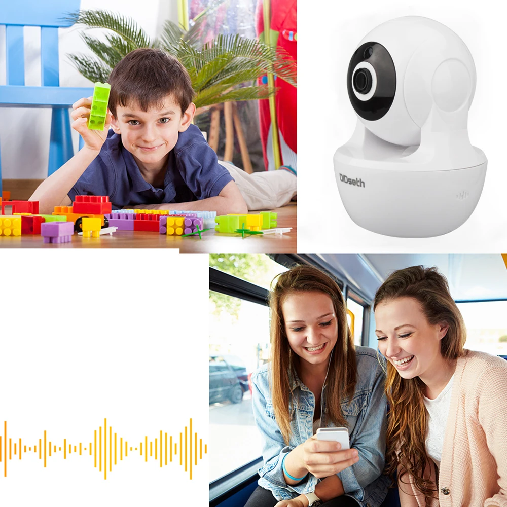 Didseth N73 200 Wi Fi IP Камера 1080 P 2 миллионов IPC камера инфракрасная гуманоид обнаружения