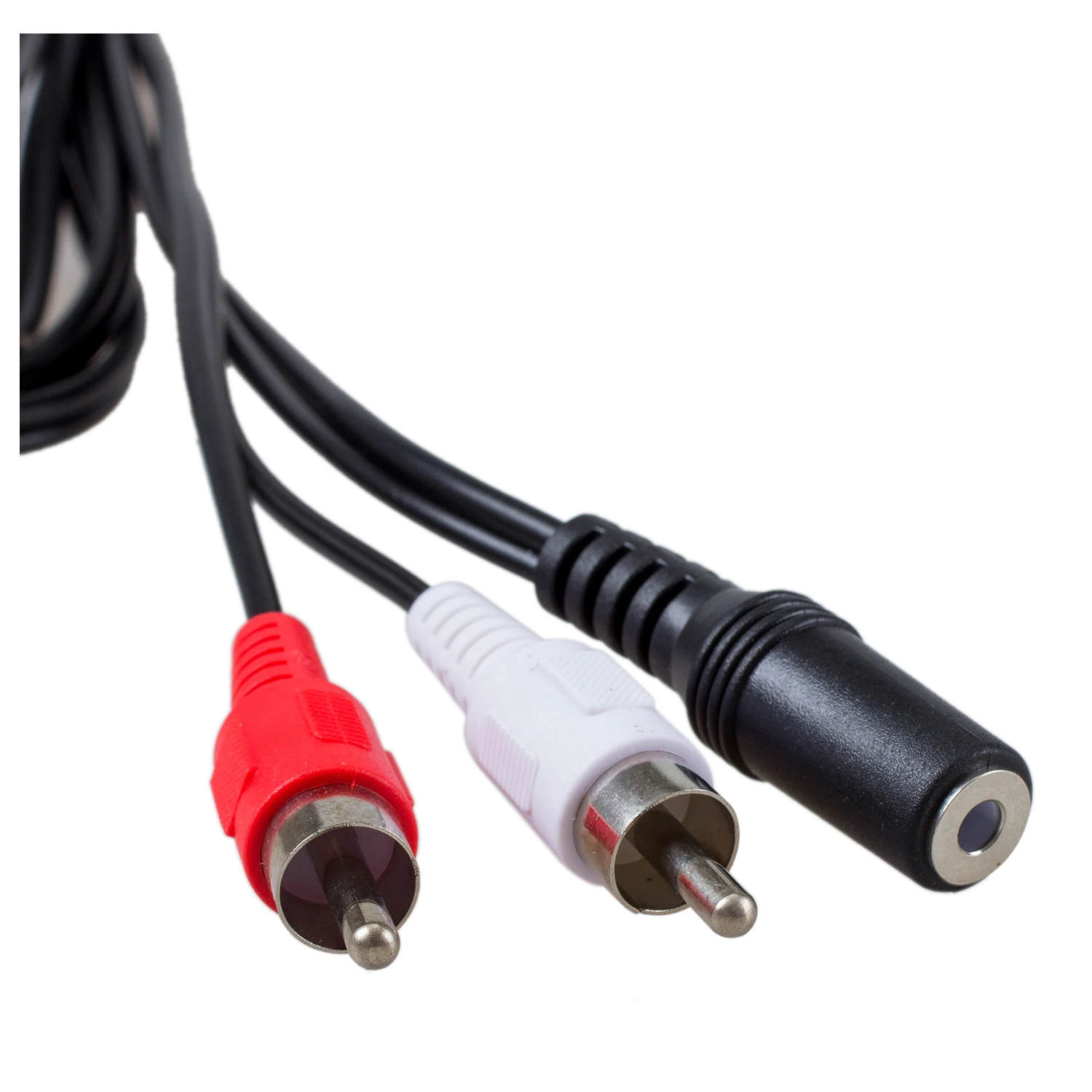 IG-3.5mm Female to 2 RCA Male Jack Audio Video Cable 1.5M |