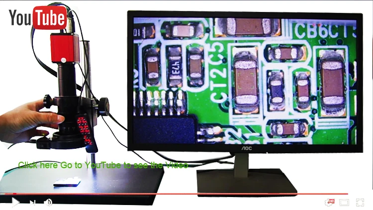 Autofocus Auto Focus Focal 1080P 60FPS SONY Sensor HDMI Video Industry Microscope Camera C-Mount Remote Control For PCB SMD SMT |