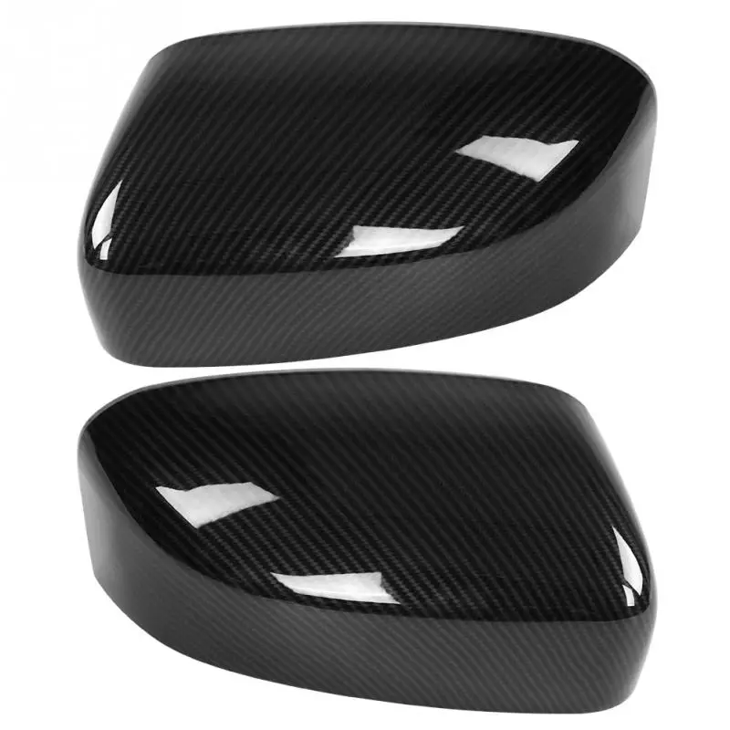 2 шт. декоративные крышки для бокового зеркала заднего вида из углеродного