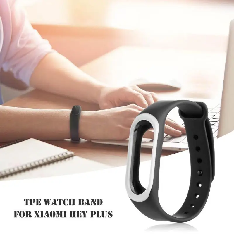 Регулируемый ремешок из ТПЭ для наручных часов сменные ремешки смарт-браслета
