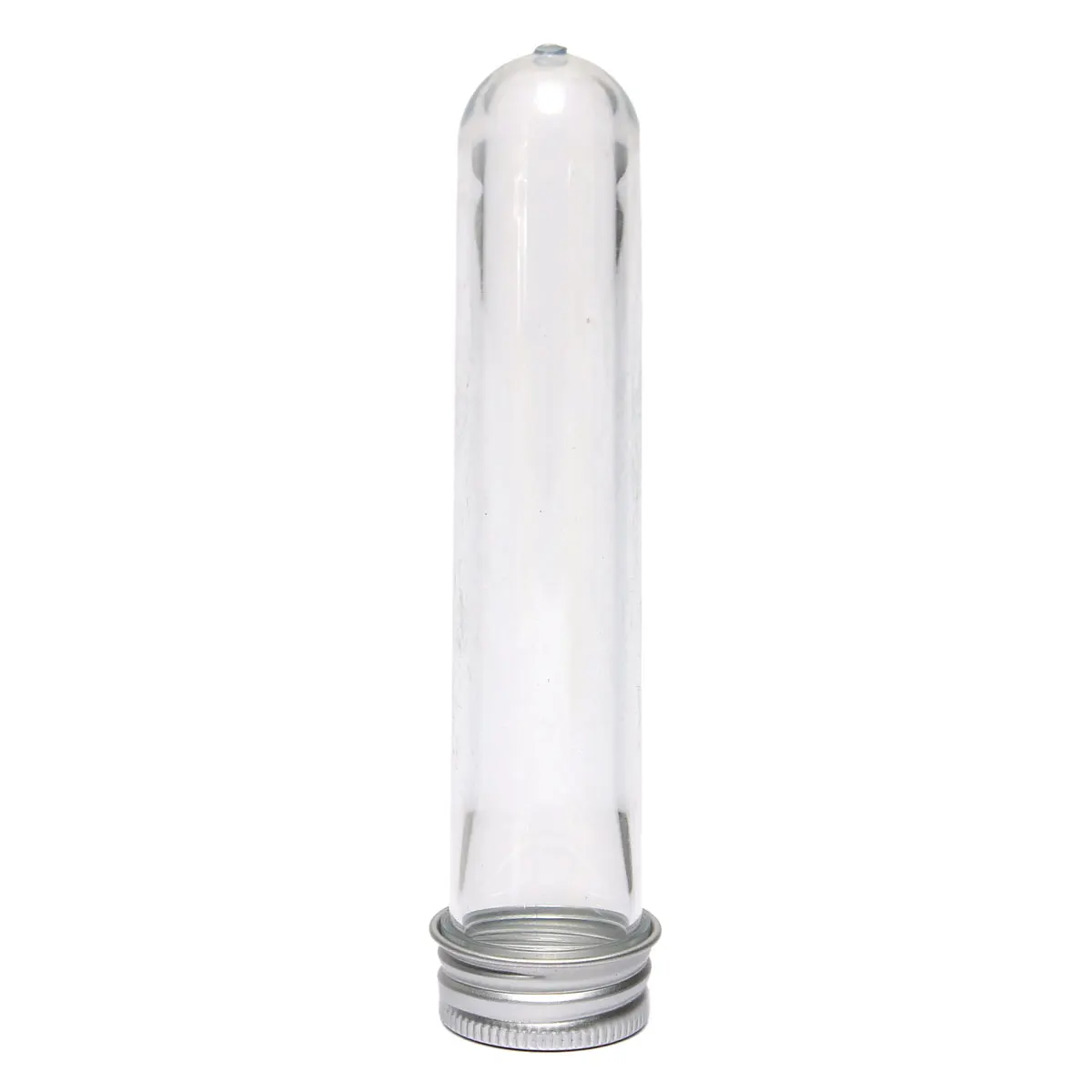 

1Pcs 40ml U Shape Empty Plastic Transparent Sealing Tube Container Screw Lid Test Tube With Cap Aluminium Lab School Supplies