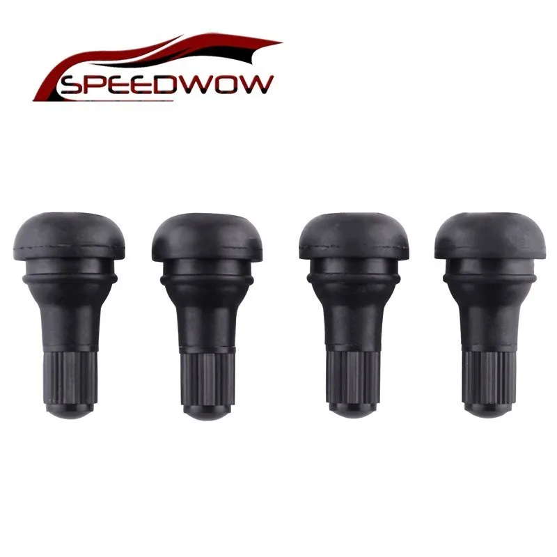 SPEEDWOW 4 шт./компл. TR412 клапан для автомобильных колес с колпачками бескамерный шин
