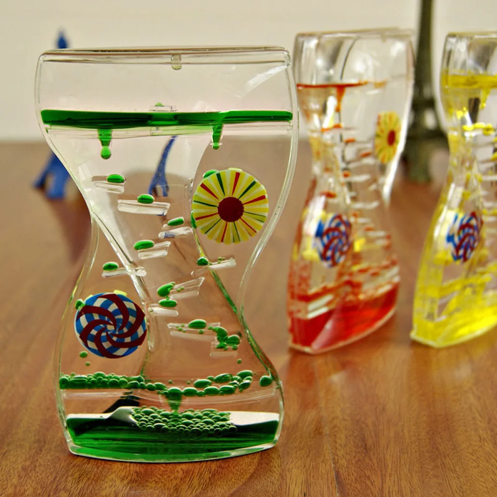 Плавающий цвет микс Иллюзия жидкое движение визуальное тонкое масло песочные