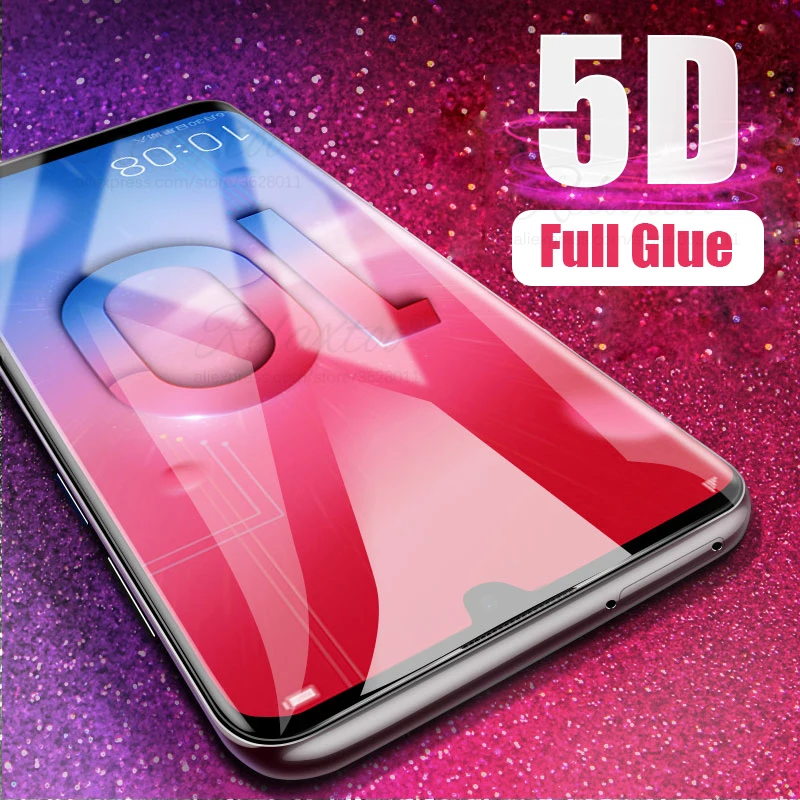 5D изогнутое полное покрытие закаленное стекло для Huawei Honor 10 Lite защита экрана на