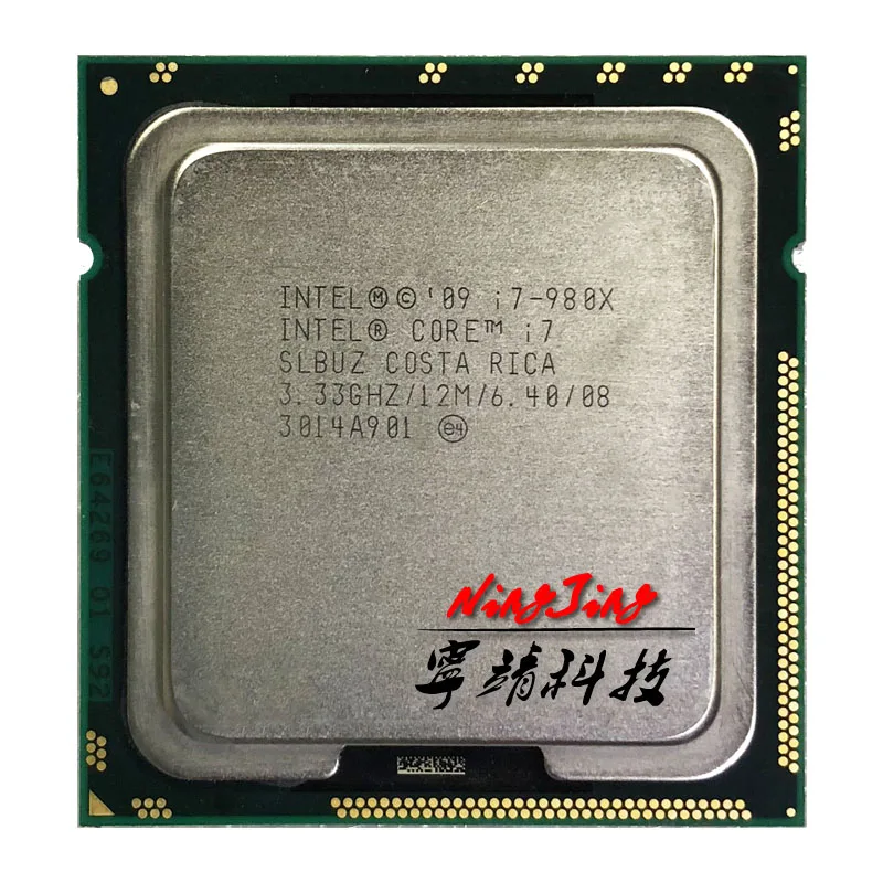 Процессор Intel Core Extreme Edition i7 980x3 3 ГГц шесть ядер двенадцать потоков 12 м 130 Вт LGA