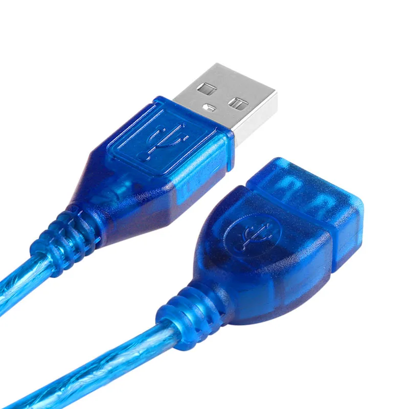 USB 2 0 Мужской и Женский кабель удлиненный удлинитель 1 м/3 М медный провод шнура для