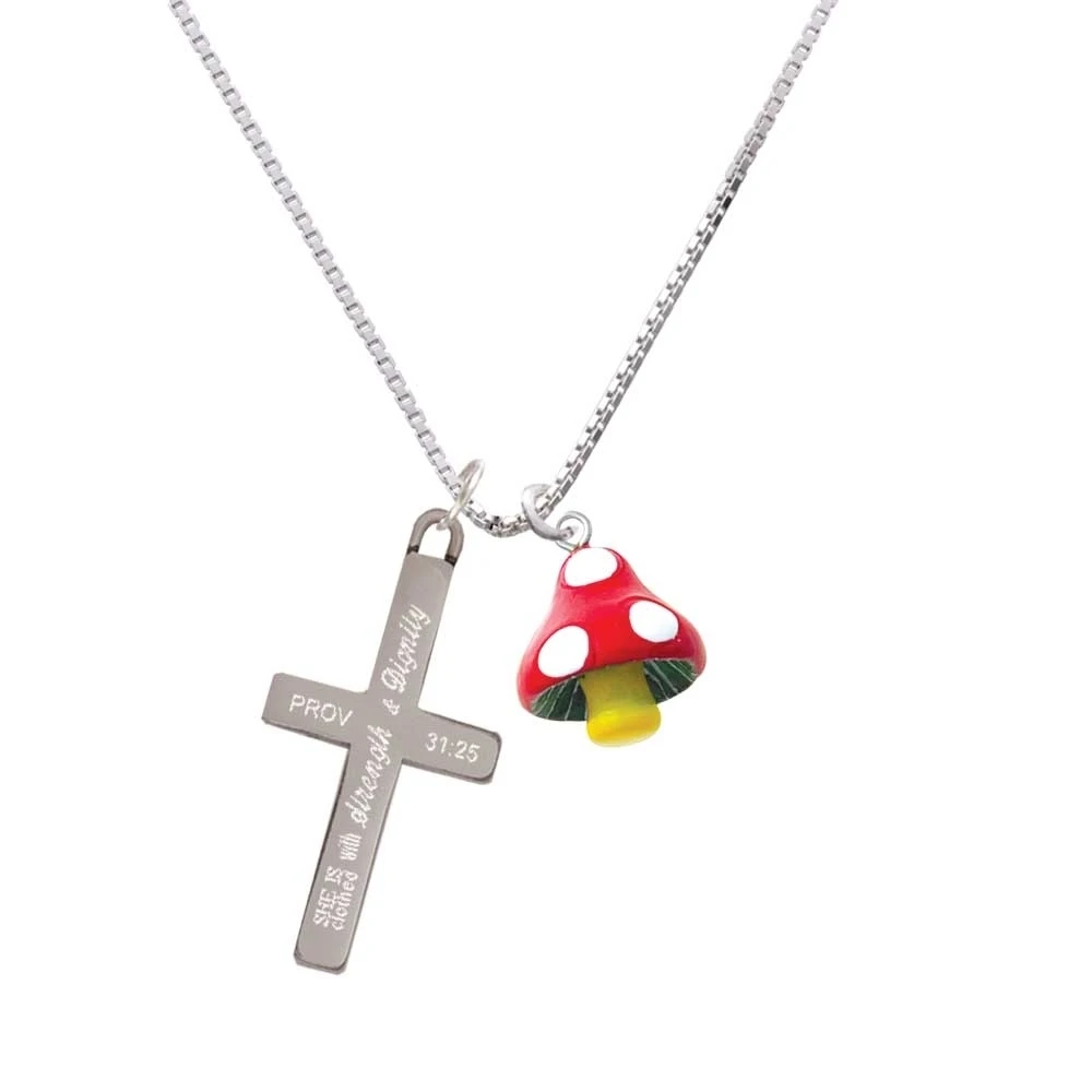 Смола красный пятнистый гриб прочность и достоинства крест ожерелье|Подвески| |