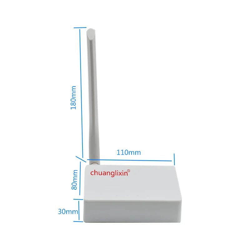 CHUANGLIXIN GPON ONU FTTH 1GE WIFI 1 порт ONT Одноместный LAN OLT 25G PPPOE Gpon с wifi штука|Оптоволоконное