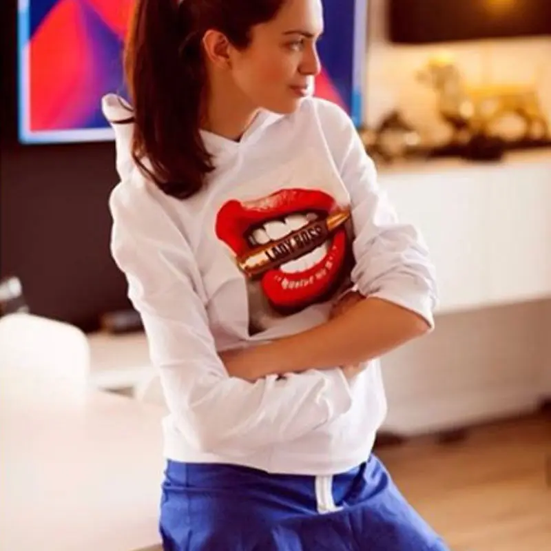 Новинка 2018 стильная модная женская толстовка MeiHuiDa с длинным рукавом и капюшоном