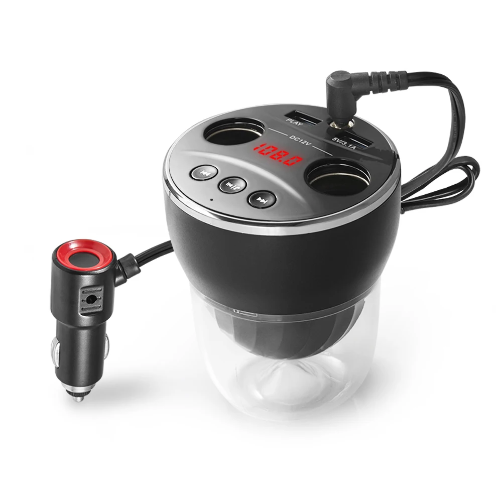 ALLOMN беспроводной Bluetooth fm передатчик безручный молоток автомобильный комплект mp3