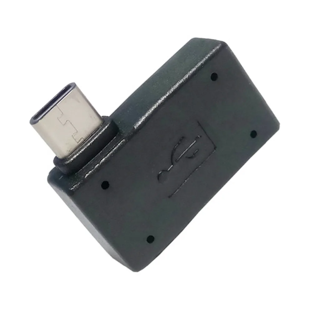 CYSM USB-C Type C to USB 2.0 Female OTG Adapter 90 Degree Right Angled for Mac book &amp Chrome Cell Phone Hua Wei | Компьютеры и офис