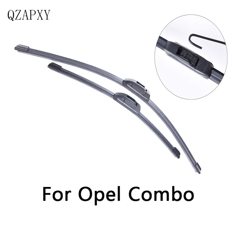 QZAPXY Wipers Blade For Opel Combo from 1994 1995 1996 1997 1998 1999 2000 to 2016 Windscreen wiper Wholesale Car Accessories