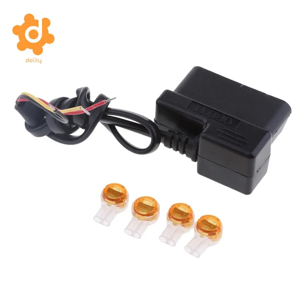 Dolity OBD 2 контактный понижающий кабель 12 В/24 В до 5 автомобильный инвертор комплект