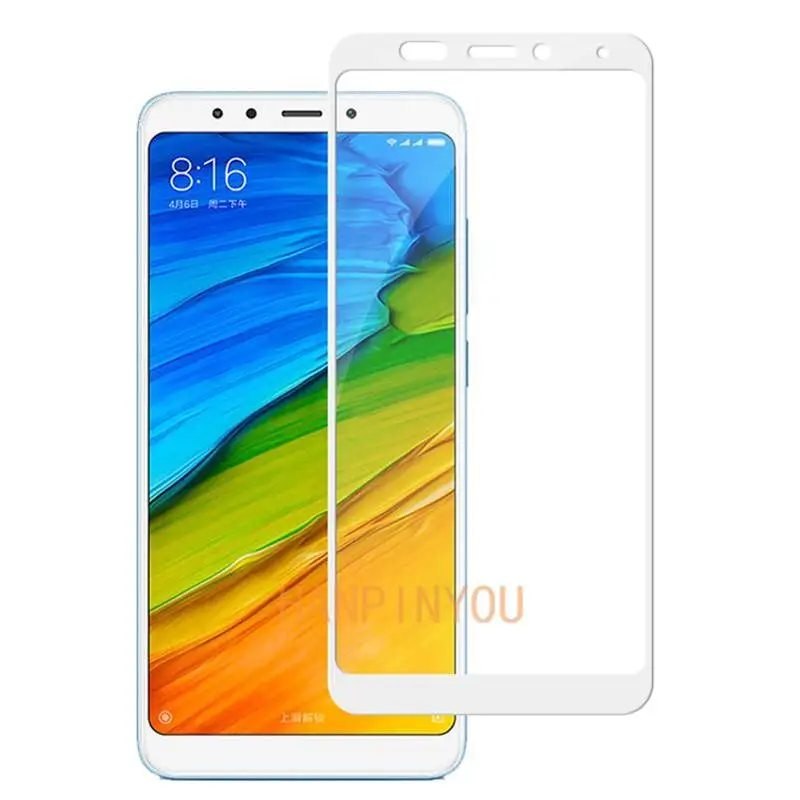 Для Xiaomi Redmi 5 Plus/Note Note5 Global 5D полное покрытие закаленное стекло Защита экрана