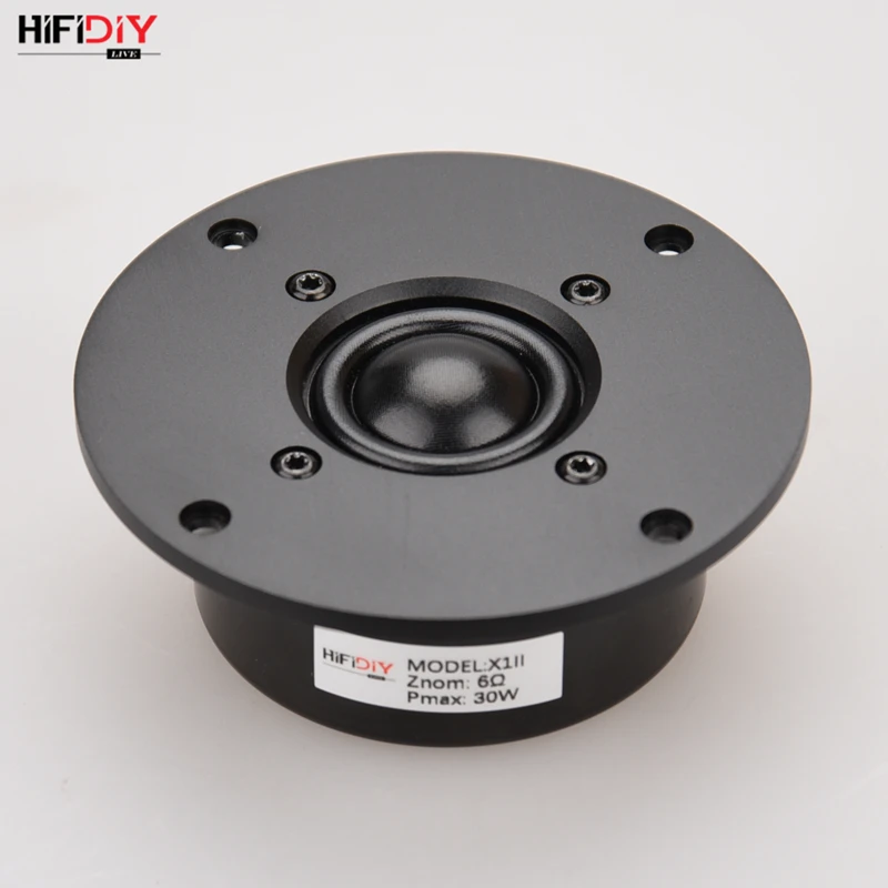 Динамик твитера HIFIDIY LIVE Q1S 4 5 дюйма 7 блок алюминиевой панели черная шелковая