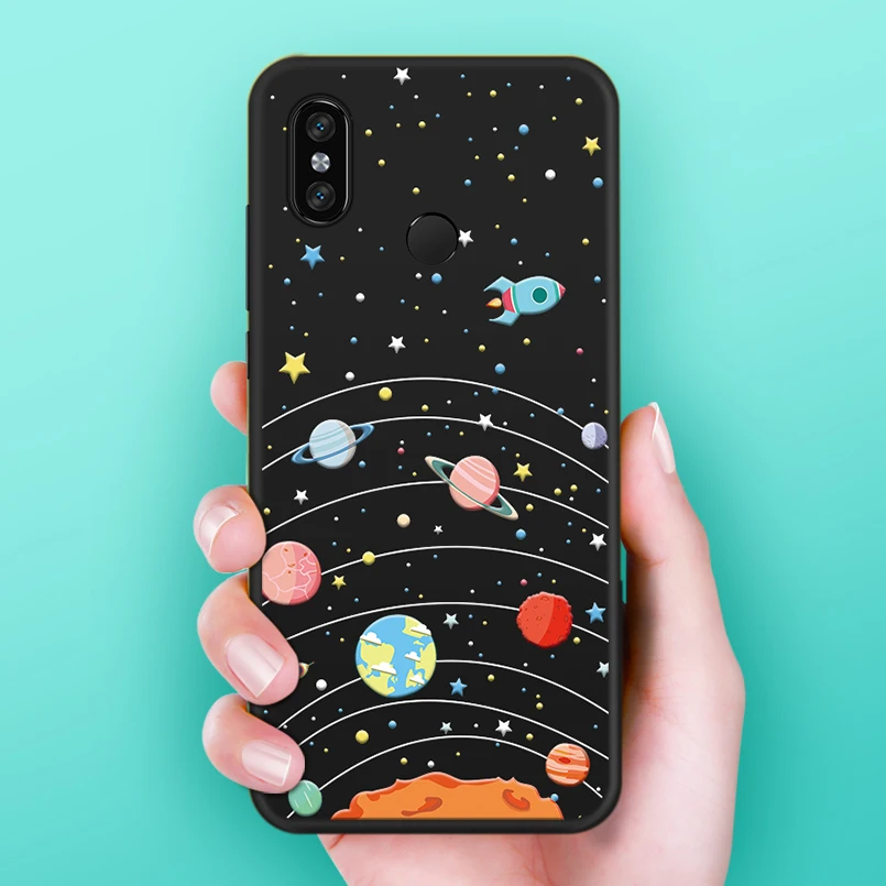 Силиконовый чехол для Xiaomi Redmi Note 7 5 6 Pro милый мультяшный 6A Plus 4X бампер |