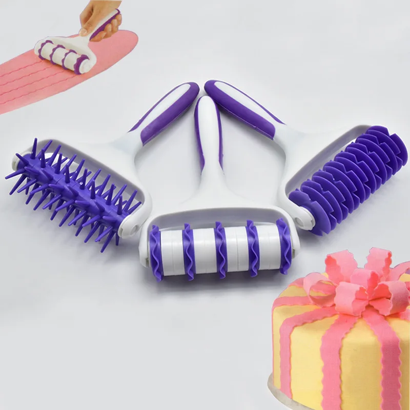 1 шт. Rolling Angel бисквит нож для равиоли | crimped circle cutter Delicia Square Cutter