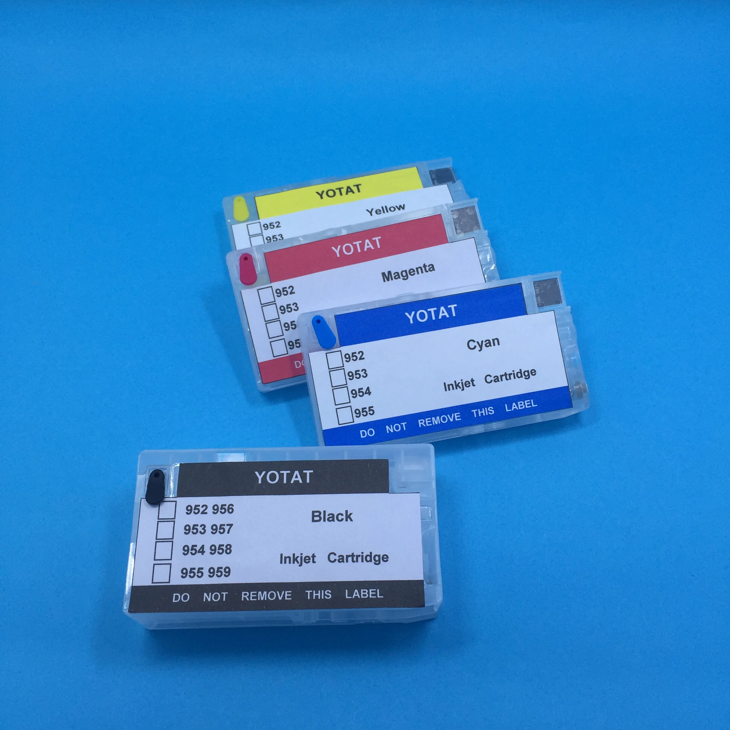 Пустой картридж YOTAT (Одноразовый чип) 954 чернильный для HP XL OfficeJet Pro 8702 7720 7730 7740 8210 8218