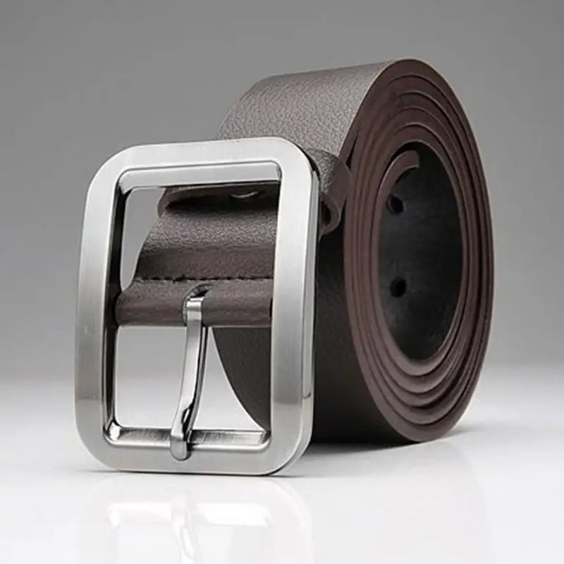 Модные мужские ремни из искусственной кожи роскошный ремень Повседневная
