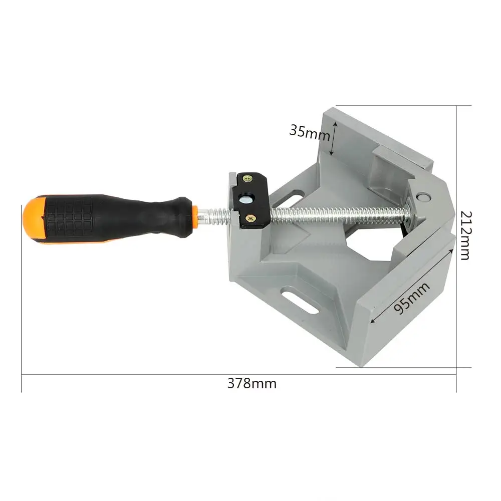 

DIYWORK Welding Fixed Clip Woodworking Welding Positioner 90 Degree Corner Right Angle Clamp Quick Assembly Fixture
